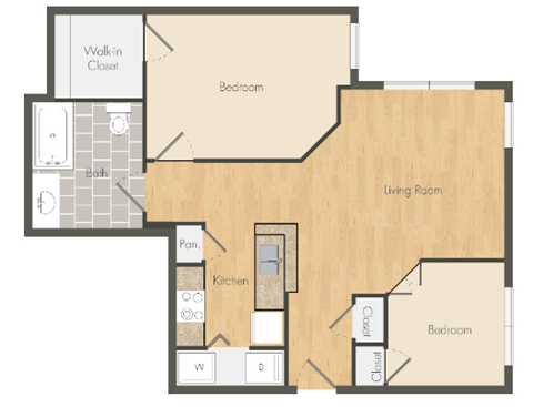 1045 15th PL Studio-2 Beds Apartment for Rent - Photo Gallery 27